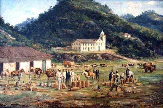 Obra Rancho Grande, de Benedito Calixto.