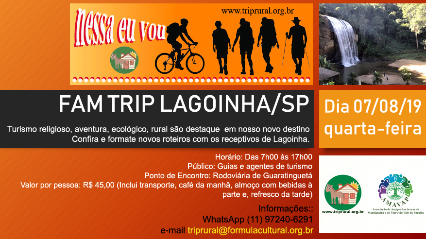 Fam Trip Lagoinha Flyer